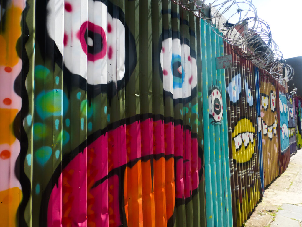 quartier street art brooklyn à new york